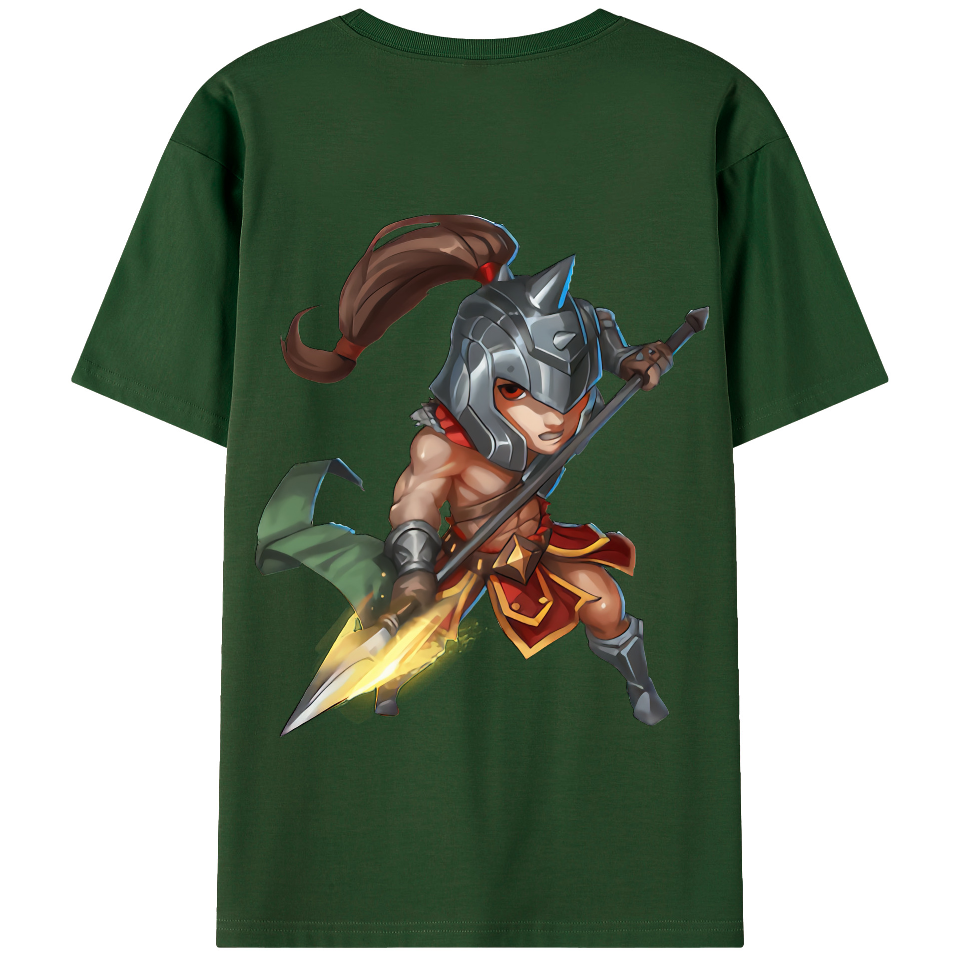 リーグ・オブ・レジェンド League of Legends LOL 綿100％半袖Tシャツ（背面プリント）